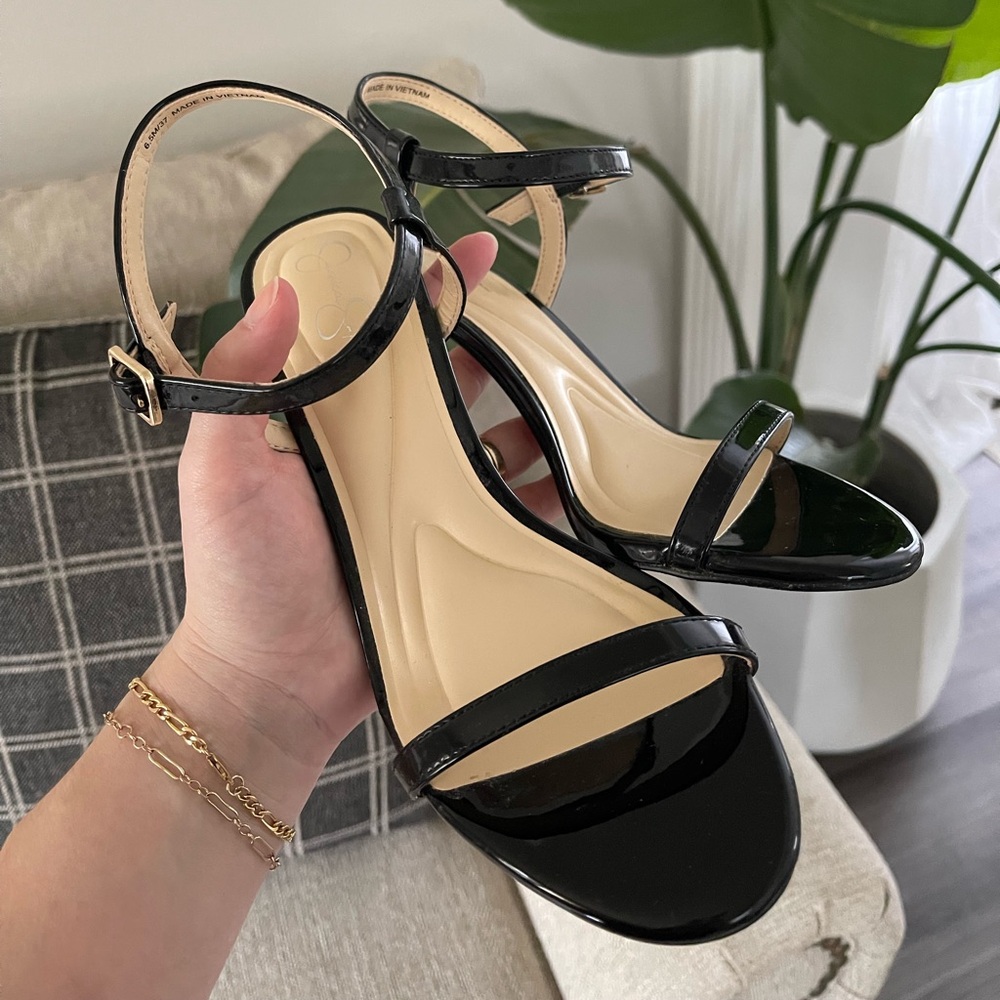 Jessica Simpson strappy heels
